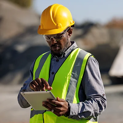 a field technician for heavy equipment