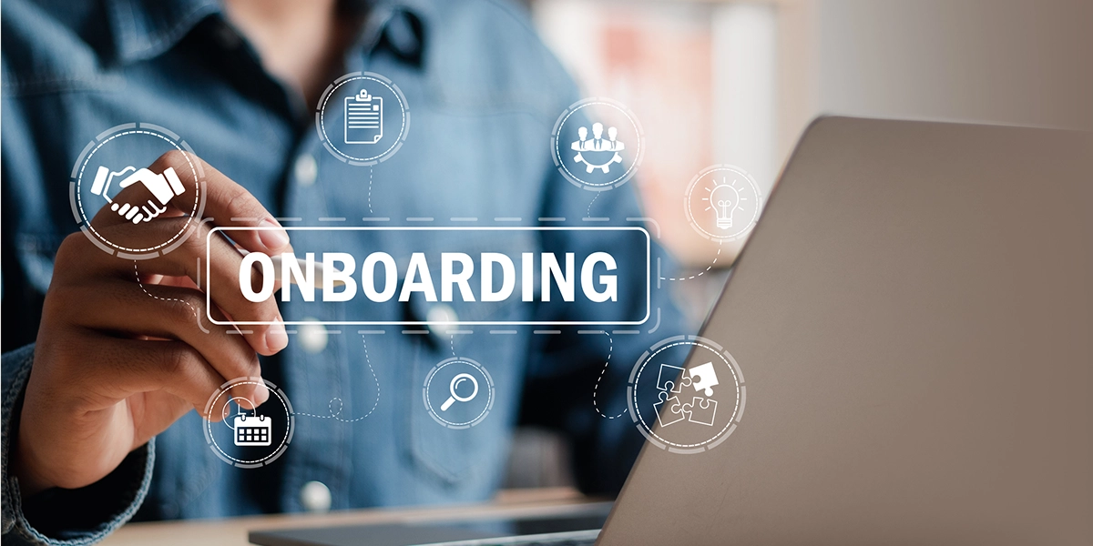 accessing a knowledge base for onboarding