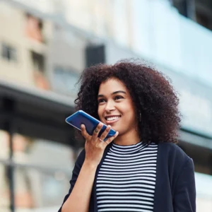 customer talks to AI agents on phone