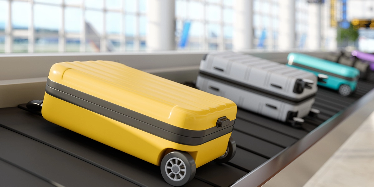 abandoned personal affects at airport