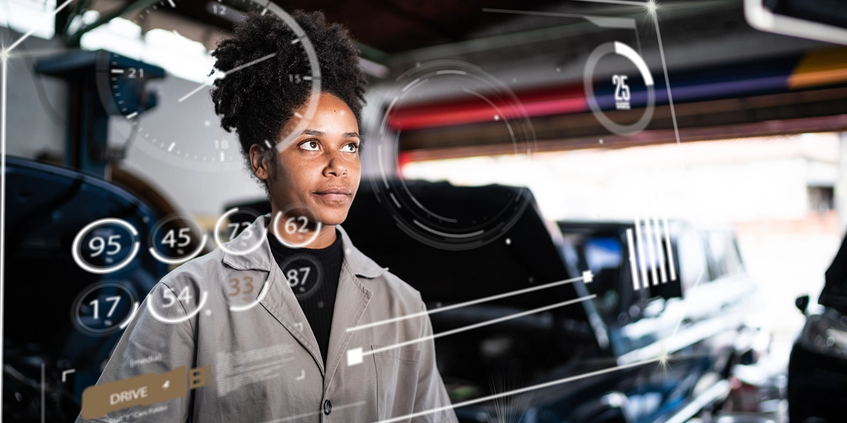 searching AI in the service bay