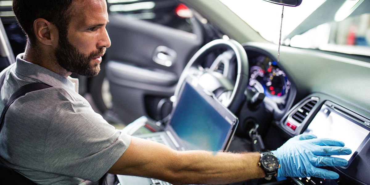 software-defined vehicle repair work