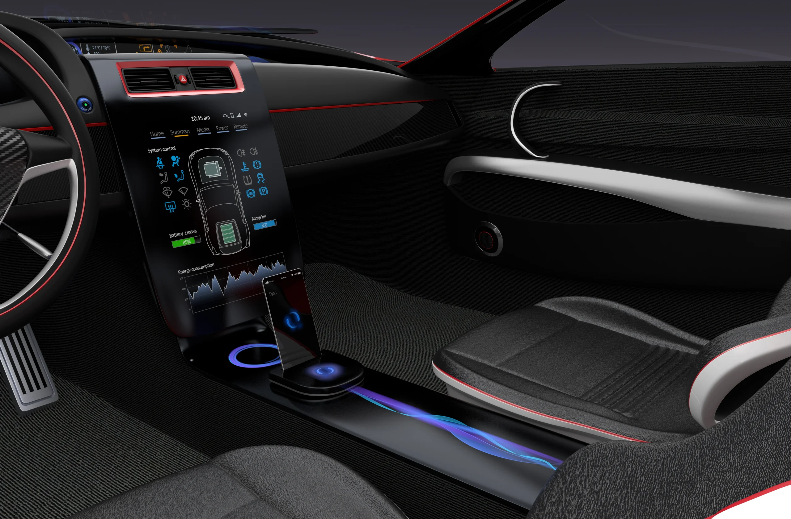 Electric Vehicle Interior