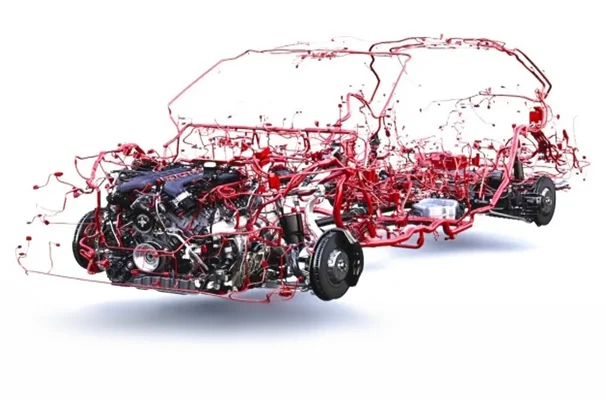 XML structured authoring enables complex wiring view