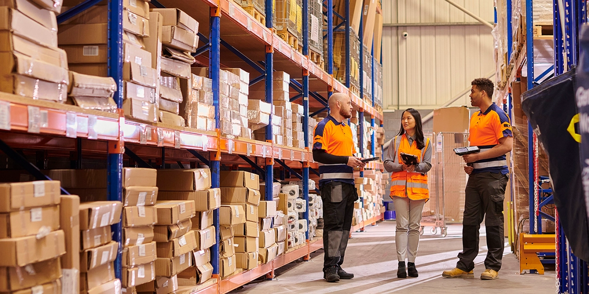replacement parts warehouse